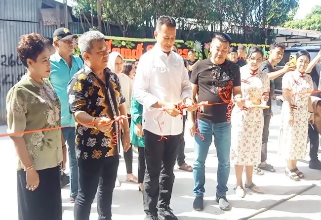 Pabrik Durian Terbesar di Sumatera Utara Diresmikan Musa Rajeckshah, Produksi 300 ton Tiap Bulan