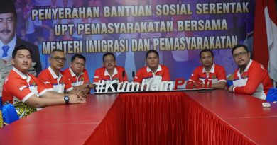 Rutan Kelas I Medan Ikuti Pengarahan Direktur Jenderal Pemasyarakatan Secara Virtual