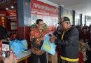 600 Paket Bansos Dibagikan Kepada Keluarga Warga Binaan Rutan Kelas I Medan