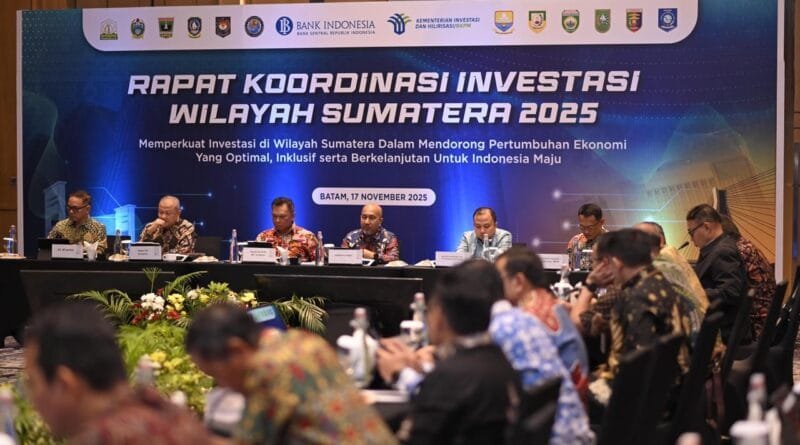 Dorong Percepatan Investasi, Korwil Bank Indonesia Sumatera bersama Kementerian dan Lembaga terkait Gelar Rakor Investasi Sumatera a2025
