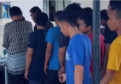 Warga Binaan Rutan Kelas 1 Medan Ikuti Senam Pagi dan Tes Urine