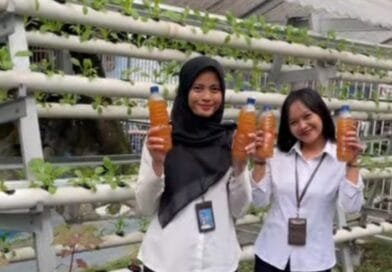 Peserta Magang Kemenaker di Rutan Kelas I Medan Produksi Pupuk Organik Cair dari Limbah Dapur Sehat