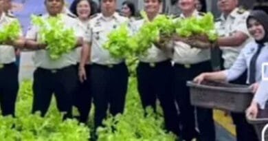 Rutan Kelas 1 Medan, Panen Raya Ketahanan Pangan