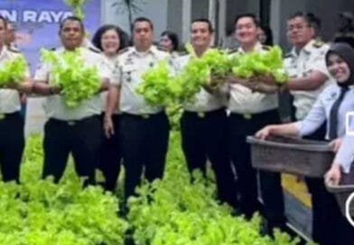 Rutan Kelas 1 Medan, Panen Raya Ketahanan Pangan