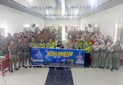 Dalam Rangka Ops Keselamatan Toba 2026, Sat Lantas Polresta Deli Serdang Beri Penyuluhan Kepada Pelajar