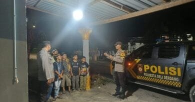 Polresta Deli Serdang dan Jajaran Gelar Patroli Sapa Subuh Selama Ramadhan