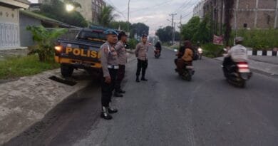 Ciptakan Rasa Aman, Polresta Deli Serdang Laksanakan Patroli Sapa Subuh