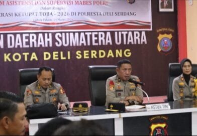 Supervisi Ops Ketupat Toba 2026, Polresta Deli Serdang Sambut Tim Asistensi Mabes Polri