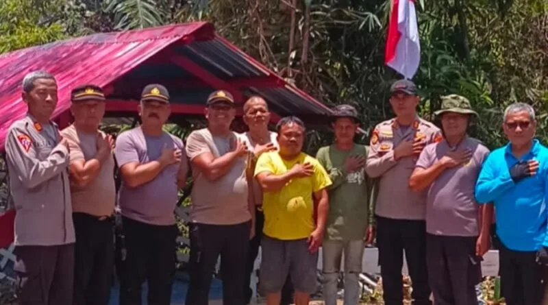 Dukung Akses Warga, Polresta Deli Serdang Laksanakan Renovasi Jembatan Presisi Merah Putih Kuala Sabah