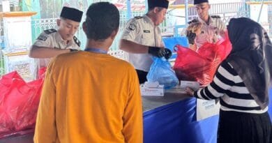 Lapas Bagansiapiapi Layani Kunjungan Lebaran Idul Fitri 1447 H dengan Tertib dan Humanis