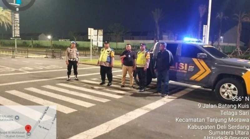 Cegah Kriminalitas Di Malam Hari, Polresta Deli Serdang Gencar Patroli Hingga Pagi