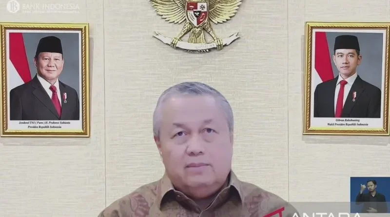 Rapat Dewan Gubernur BI Putuskan Suku Bunga Acuan tetap 5,75 persen