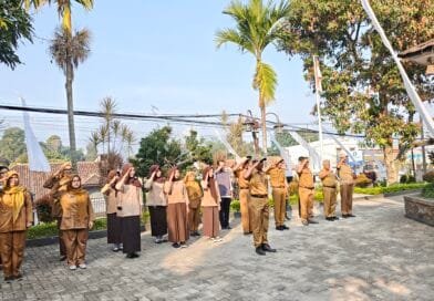 Kasi Trantib (MP) Pimpin Apel Senin Pagi,Tekankan Kedisiplinan dan Sinergi Seluruh Pegawai