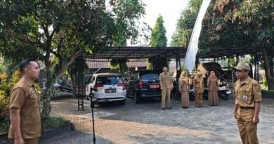 Kasi Trantib (MP) Pimpin Apel Senin Pagi,Tekankan Kedisiplinan dan Sinergi Seluruh Pegawai
