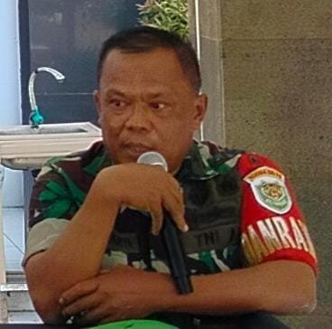 Waspada Musim Kemarau Danramil 1903/Darangdan Ajak Warga Jaga Lingkungan