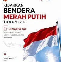 Sambut HUT RI Ke-81, Camat Darangdan Ajak Masyarakat Kibarkan Merah Putih Sepanjang Agustus