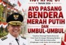 Sambut HUT RI Ke-81, Camat Darangdan Ajak Masyarakat Kibarkan Merah Putih Sepanjang Agustus