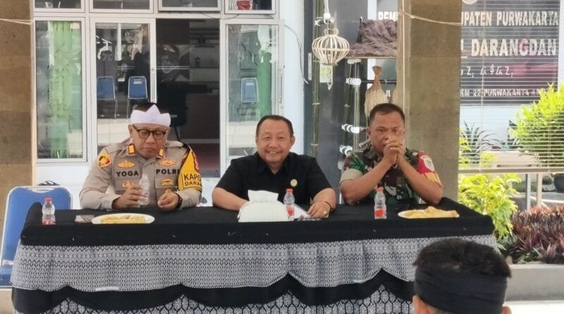 Camat Darangdan Gelar Rutin Rapat Minggon Sekaligus Rakor Koordinasi Persiapan Peringatan Hari Ulang Tahun Ke-81
