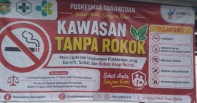 Dinkes Kabupaten Purwakarta Sebar Puluhan Sepanduk KTR Di Lingkungan Perkantoran dan Puskesmas