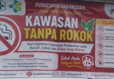Dinkes Kabupaten Purwakarta Sebar Puluhan Sepanduk KTR Di Lingkungan Perkantoran dan Puskesmas