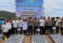 Polri Dukung Swasembada Pangan, Polresta Deli Serdang Ikut Laksanakan Penanaman Bawang Putih Serentak Di 17 Provinsi