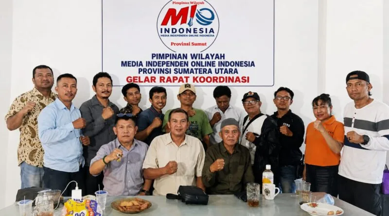 PW MIO Indonesia Sumut Gelar Rapat Koordinasi Lanjutan, Matangkan Program Kerja dan Kepanitiaan