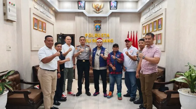 Pertanyakan titik rencana Unras, Polresta Deli Serdang fasilitasi Mediasi antara K.SPSI AGN dan Pihak Bandara Kualanamu