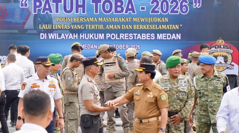 Operasi Patuh Toba 2026 Dimulai, Sasar Pelanggaran Lalu Lintas di Medan