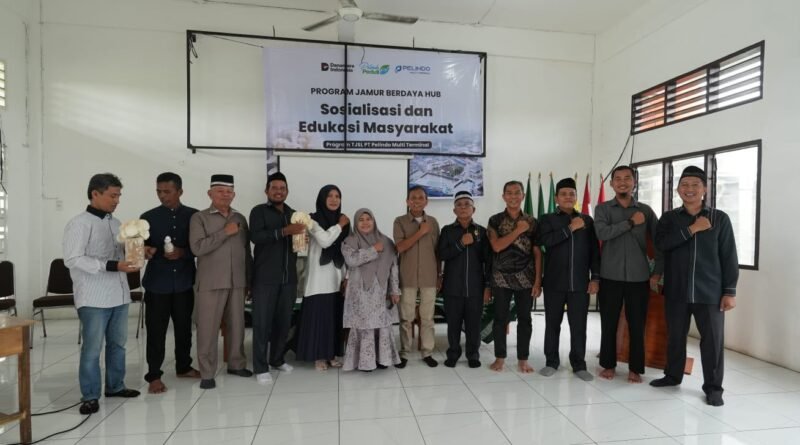 Pelindo Multi Terminal Dorong Pemberdayaan Ekonomi Masyarakat melalui Program Jamur Berdaya HUB